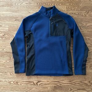 NWOT Mens Spyder 1/4 Zip. Size Medium.